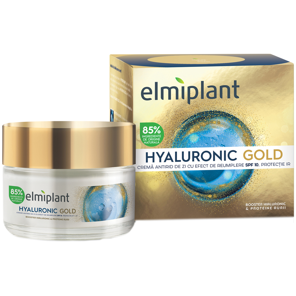 Elmiplant hyaluronic crema zi gold, 50 ml