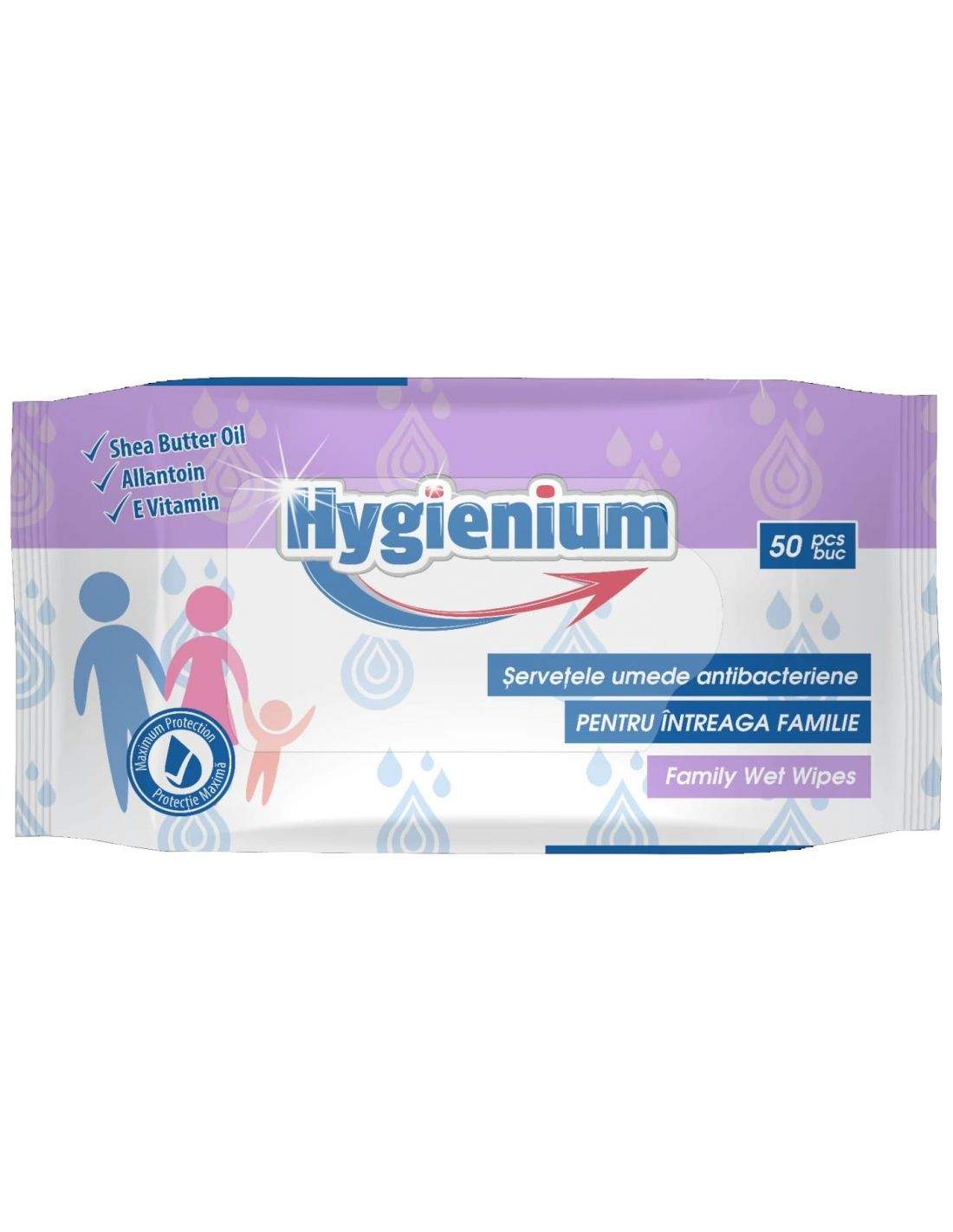Hygienium family serv umede x 50 buc