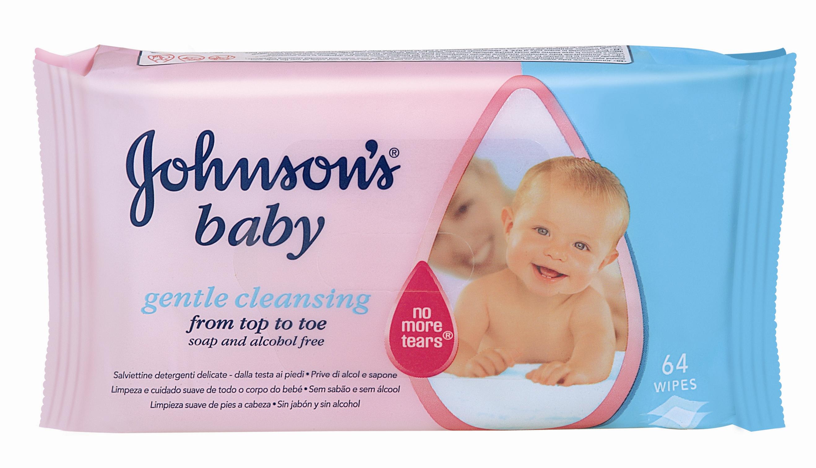 Johnsons Baby servetele umede Gentle x 64 buc