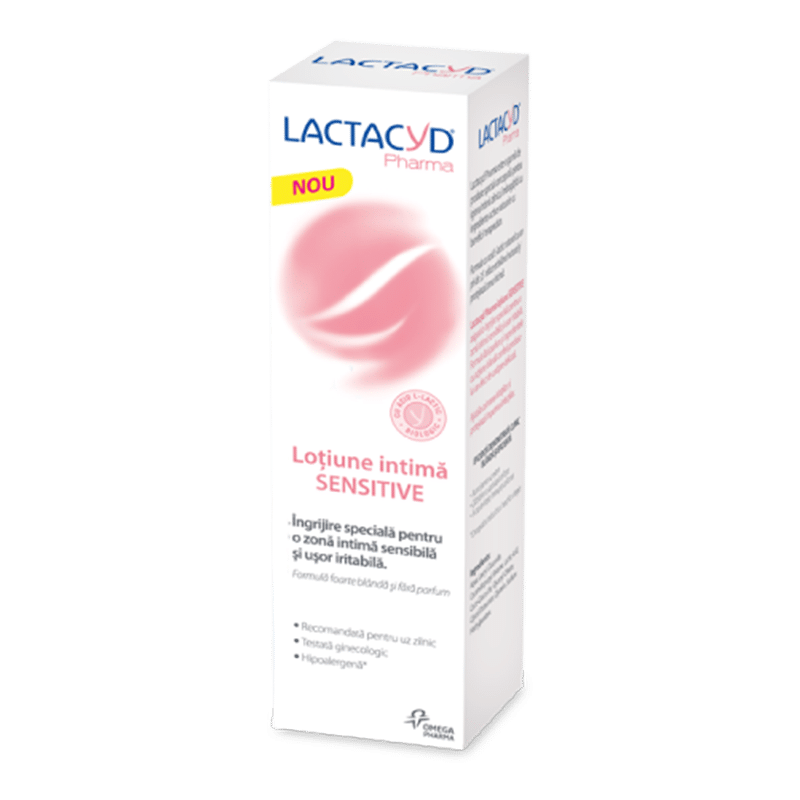 Lactacyd lotiune sensitive x 250 ml