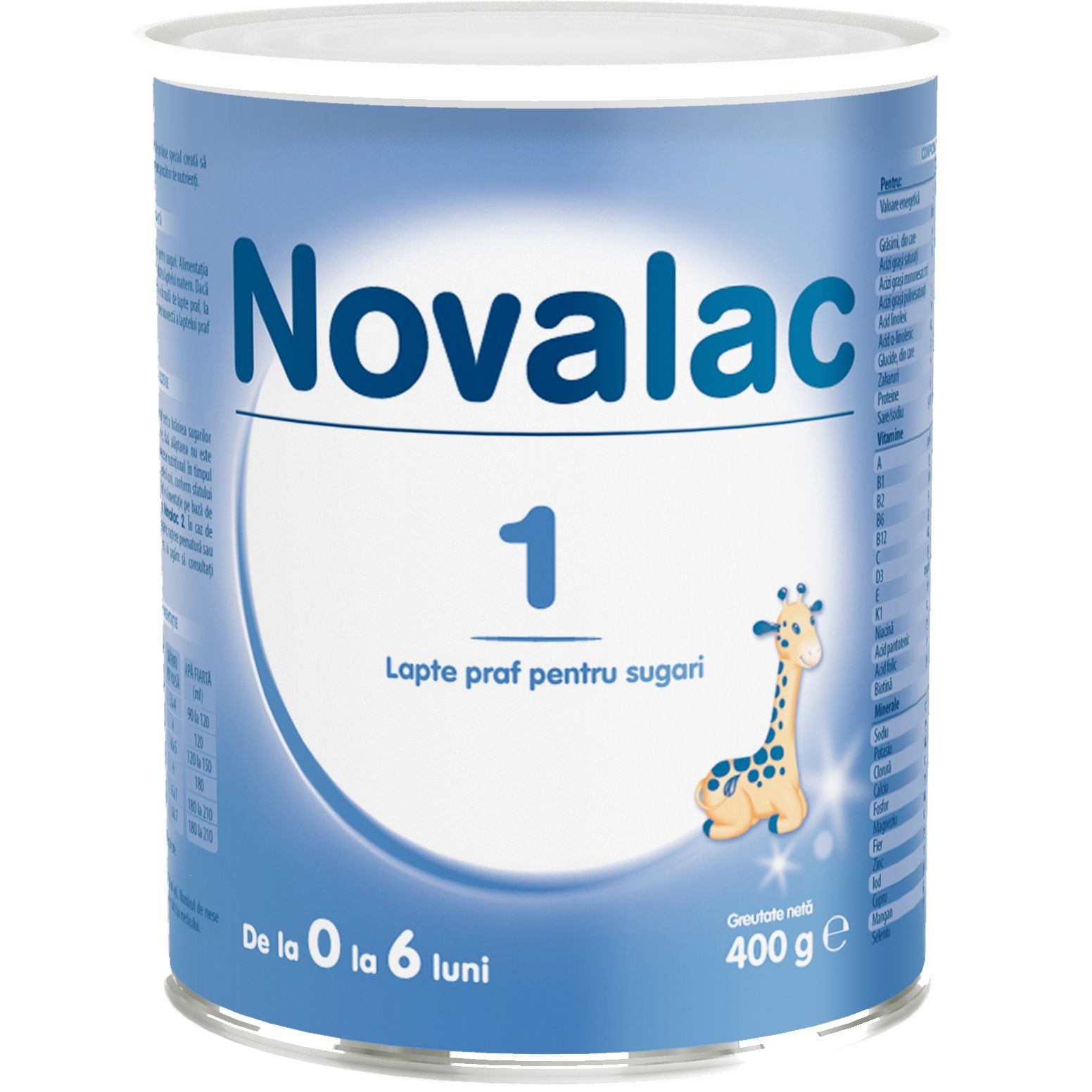 Novalac 1 Lapte praf (0-5l) x 400g