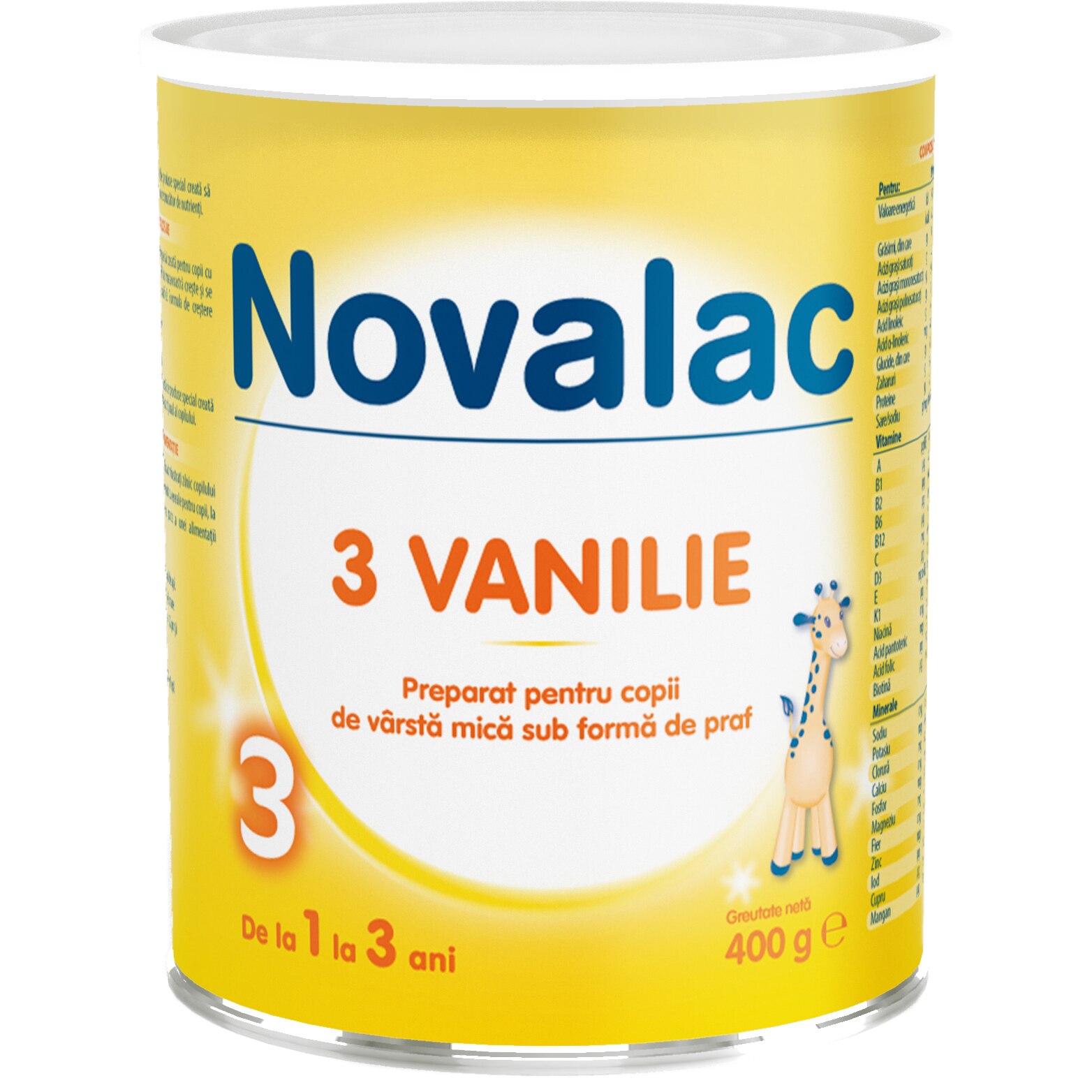Novalac 3 Lapte praf (1-3ani) x 400g