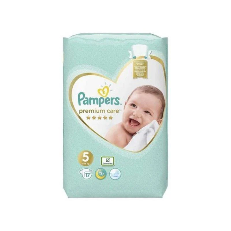 Pampers nr 5 premium care x 17 buc