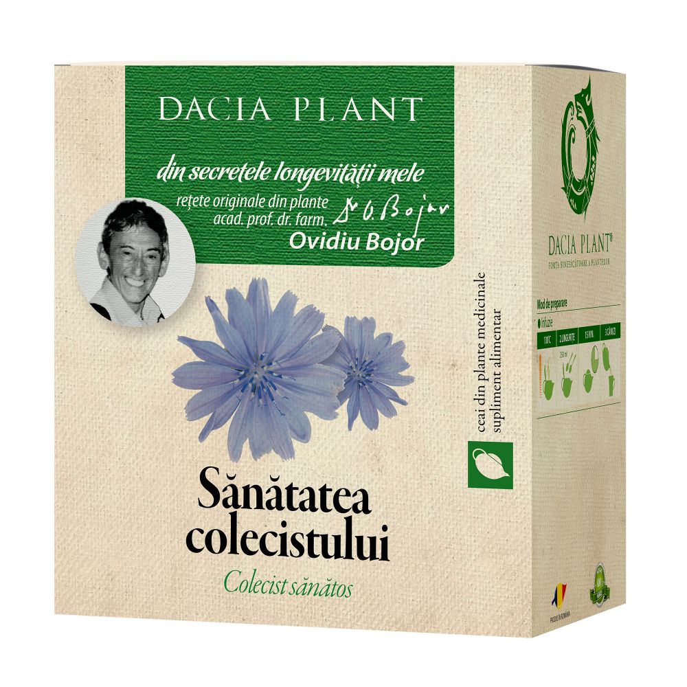 Sanatatea colecistului, ceai, 50g, Dacia Plant