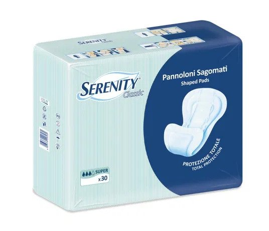 Serenity scutece pentru adulti soft dry super L, 30 buc, Tehnomedical