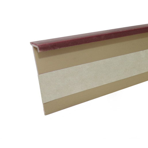 Plinta pentru mocheta - Plinta mocheta PP50-0-114, PVC, bordo, 2500 x 50 x 13.8 mm, profiline.ro