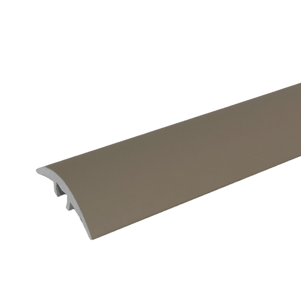 Profile de trecere - Profil aluminiu de trecere, cu surub ascuns, PM03789, olive, 900 x 50 mm, profiline.ro