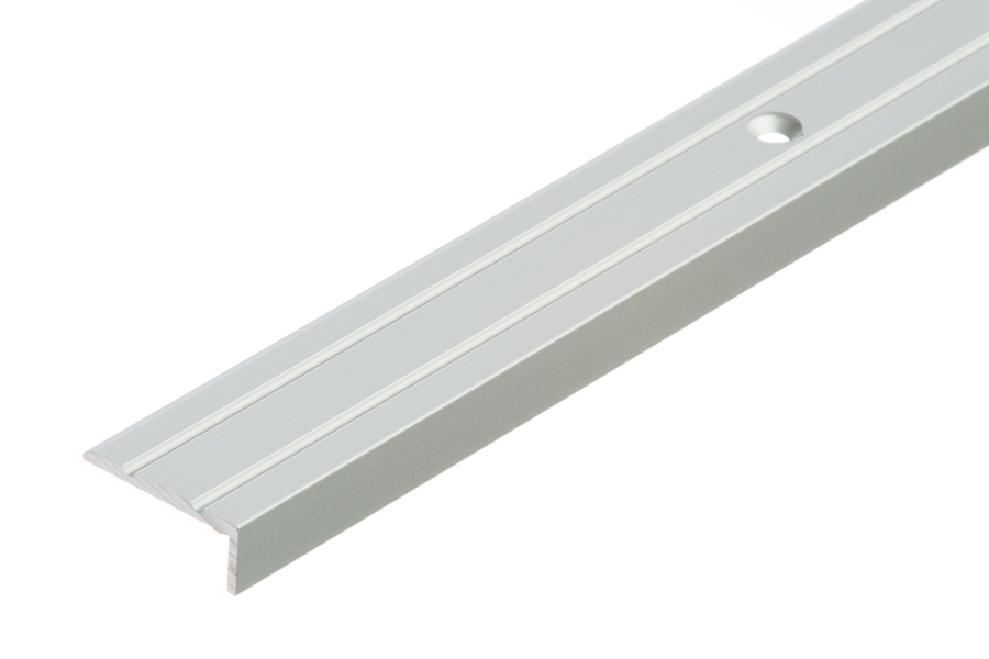 Profile treapta - Profil aluminiu pentru treapta, PM32681, argintiu, 900 x 25 x 10 mm, profiline.ro