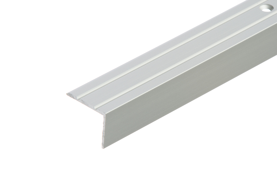 Profile treapta - Profil aluminiu pentru treapta, PM3281, argintiu, 900 x 25 x 20 mm, profiline.ro