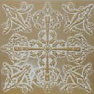 Tavane decorative - Tavan fals decorativ, polistiren, TPO-C-08GOLD138, auriu,  50 x 50 x 0.5 cm, 22 m2/cutie, profiline.ro