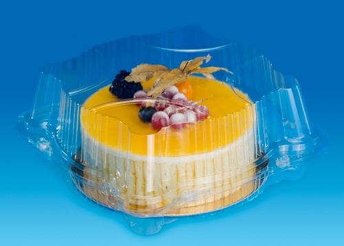 Caserole pentru tort si prajituri - Caserola tort 19x19x10cm 70buc/set, profipacking.ro