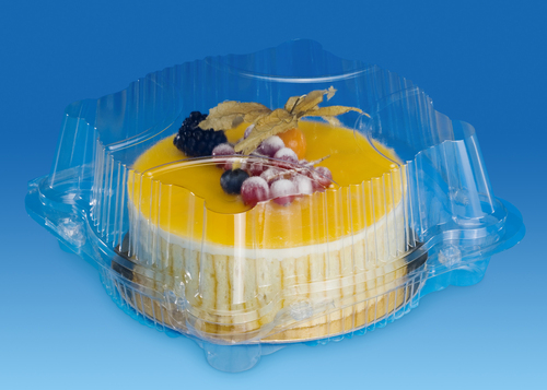 Caserole pentru tort si prajituri - Caserola tort 22x22x10cm 70buc/set, profipacking.ro