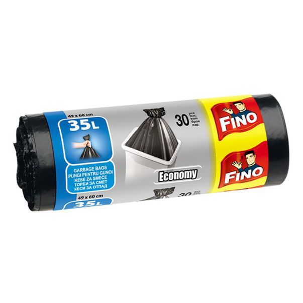 Fino - Fino saci menajeri hd colorati 35L x 30buc, profipacking.ro