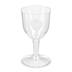 Pahare transparente - Pahare plastic vin 100ml 6buc/set, profipacking.ro