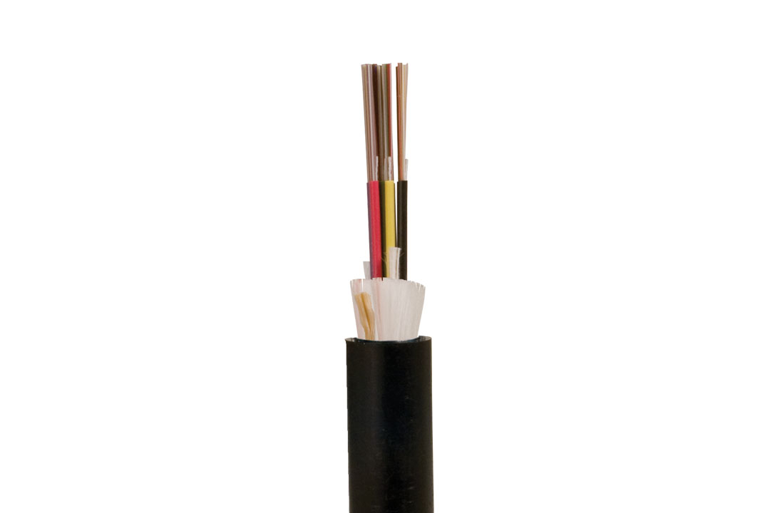 Cabluri de interior - Cablu fibra optica 48 fibre OM3 interior/exterior, multitub, LSZH, CPR, armat cu vata de sticla, pro-networking.ro