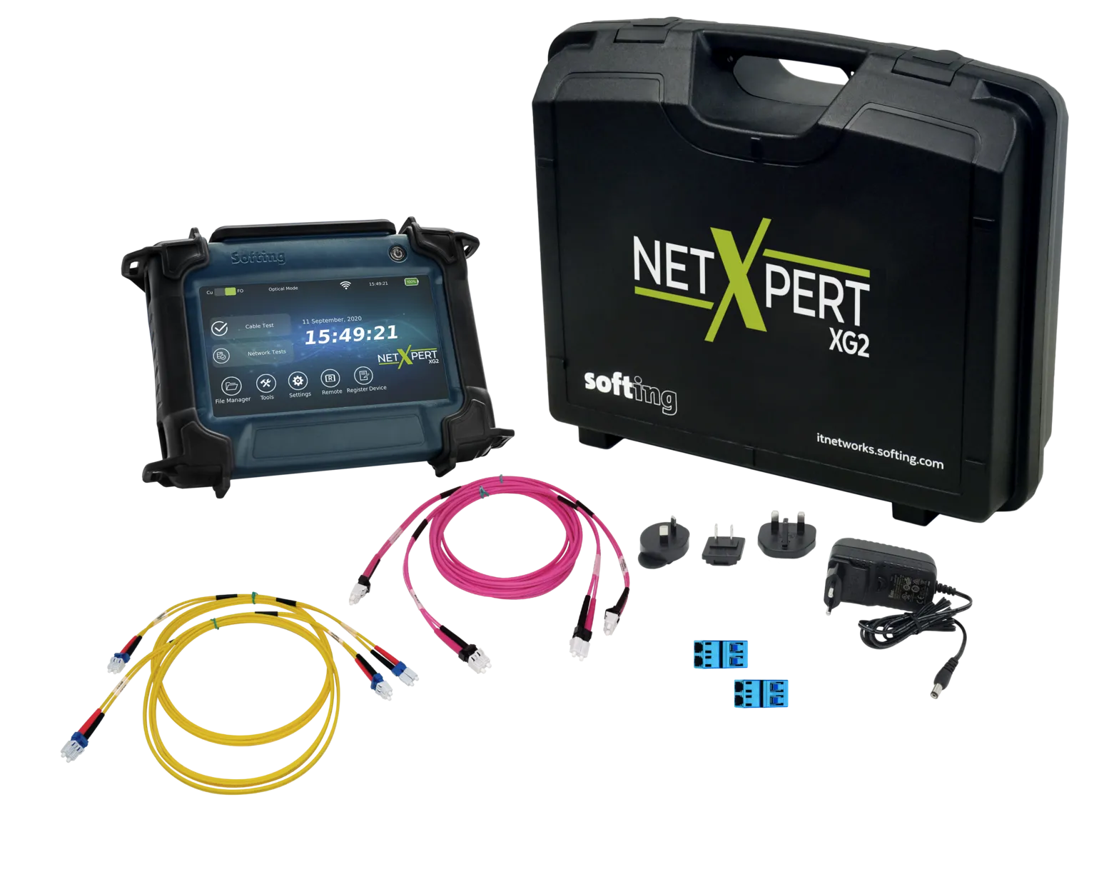 Certificatoare si validatoare CU - NetXpert XG2 – Validator 10G cupru si fibra, pro-networking.ro