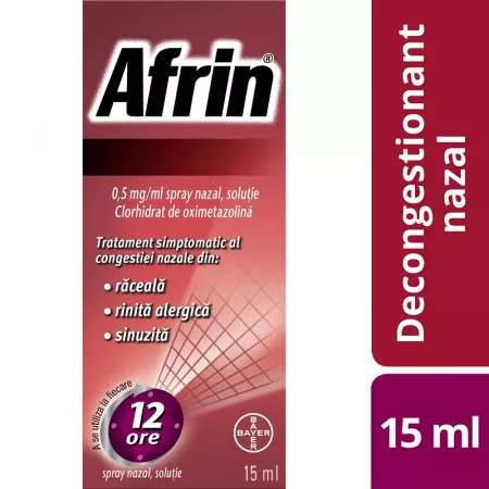 Afrin spray nazal 0,5 mg/ml, 15 ml, Bayer