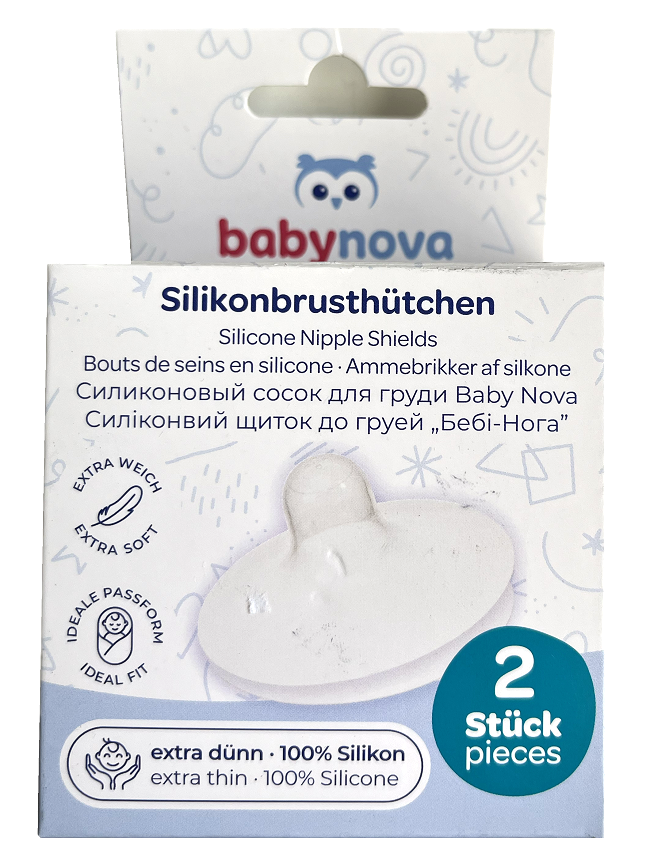 Protecții din silicon pentru sâni, 2 buc, Babynova