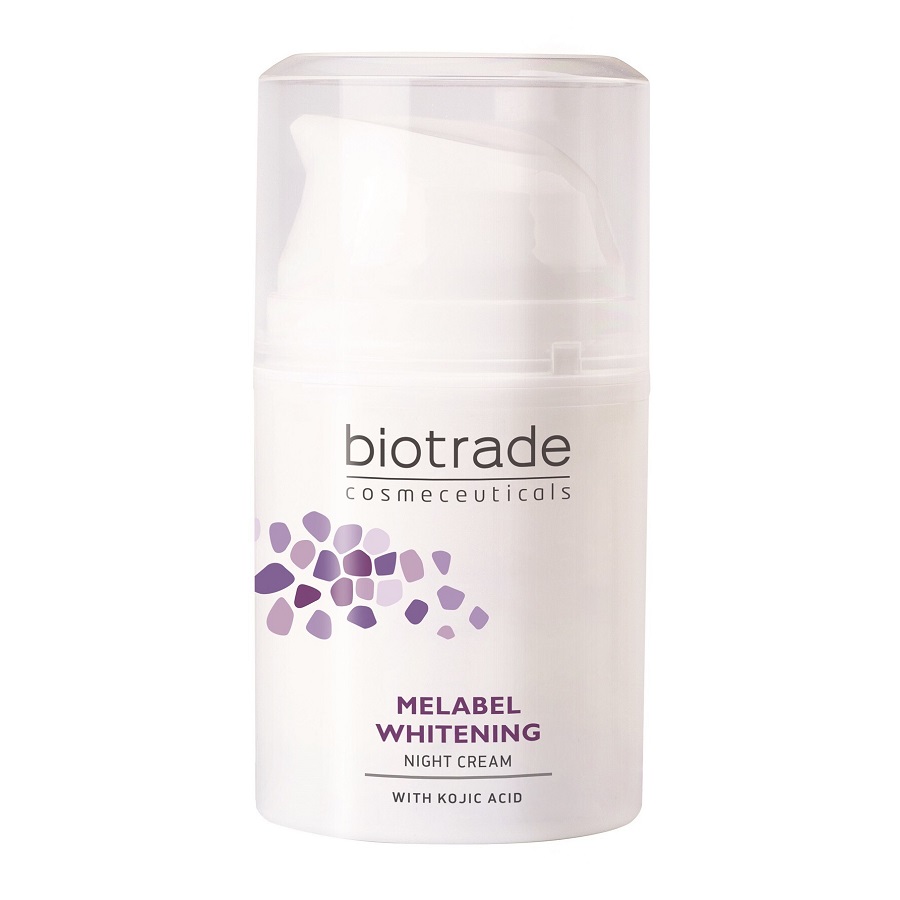 Crema depigmentanta de noapte Melabel Whitening, 50 ml, Biotrade