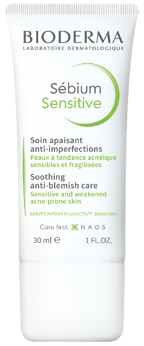 Crema de fata Bioderma Sebium Sensitive pentru ten acneic, 30 ml