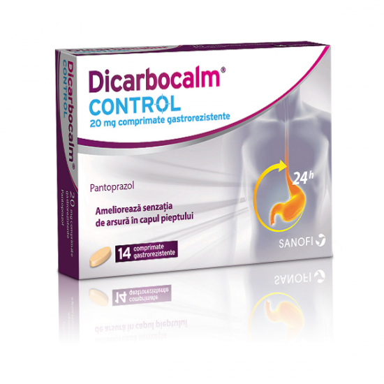 Dicarbocalm Control, 14 comprimate, Sanofi