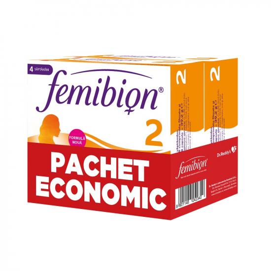 Pachet Femibion 2 - Sarcina si Alaptare, 56cpr+56cps