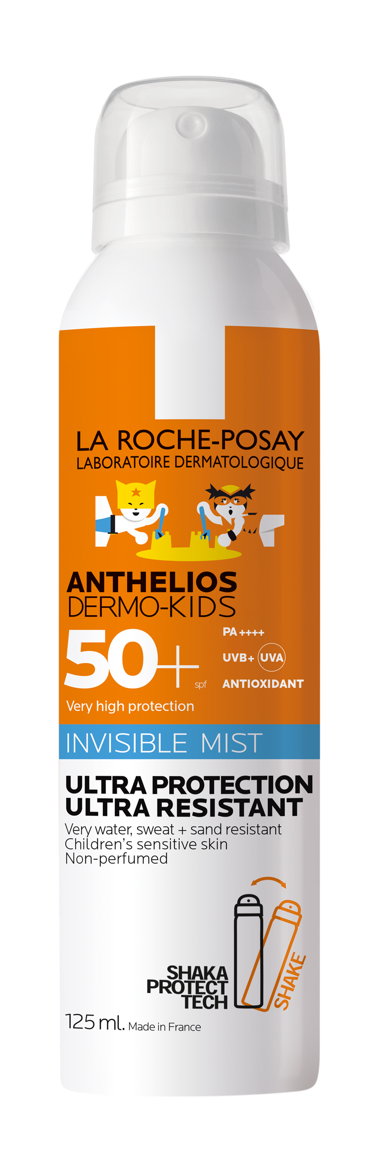 Spray aplicare usoara SPF 50+ Anthelios Dermo Pediatrics, 125 ml, La Roche-Posay