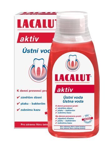Apa de gura Lacalut Aktiv, 300 ml