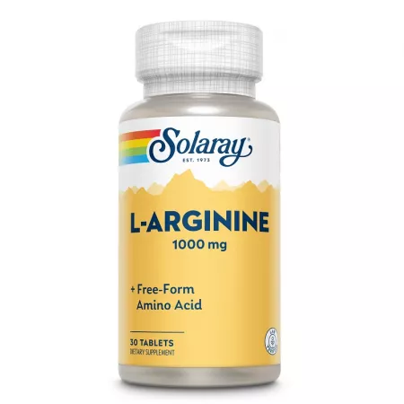 L-Arginine 1000mg, 30 tablete, Secom
