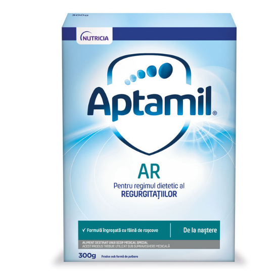 Lapte praf Aptamil AR, 
0-6 luni, 300 g