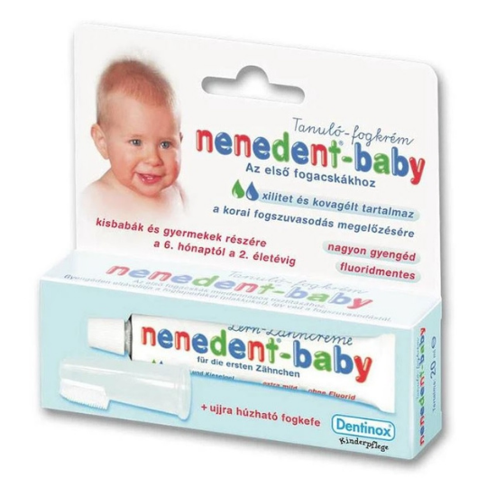 Pasta de dinti Nenedent Baby, 20 ml, Dentinox Berlin
