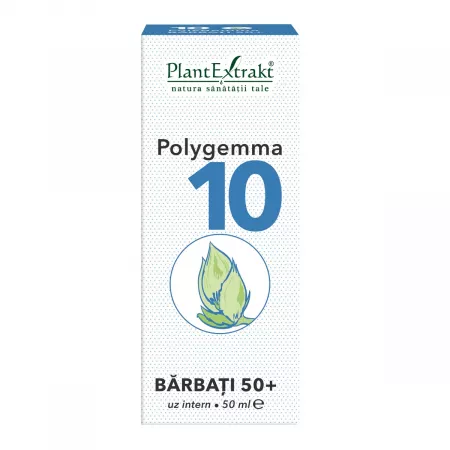 Polygemma 10 Barbati 50+, 50 ml, PlantExtrakt