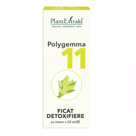 Polygemma 11 Ficat detoxifiere 50 ml, PlantExtrakt
