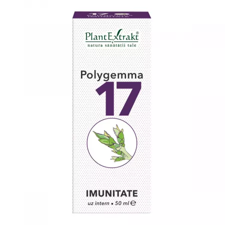 Polygemma 17 Imunitate, 50 ml, PlantExtrakt