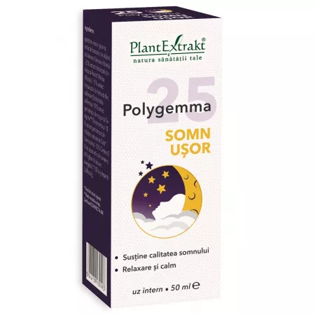 Polygemma 25 Somn Usor, 50 ml, PlantExtrakt