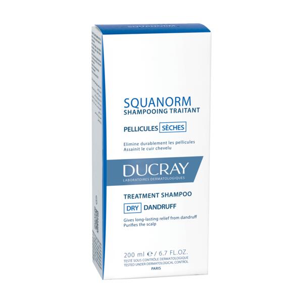Sampon pentru matreata uscata Ducray Squanorm, 200 ml