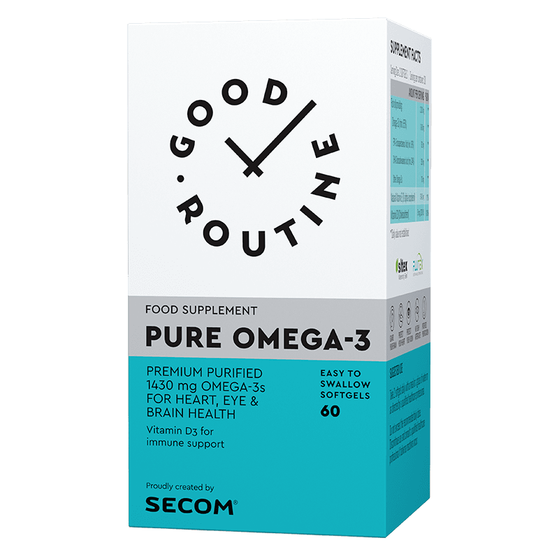 Pure Omega-3 Good Routine, 60 capsule, Secom