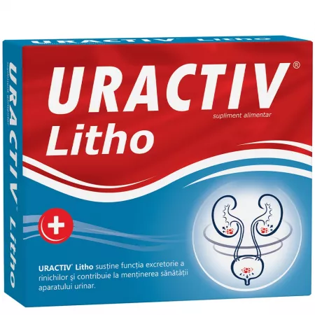 Uractiv Litho, 30 capsule, Terapia