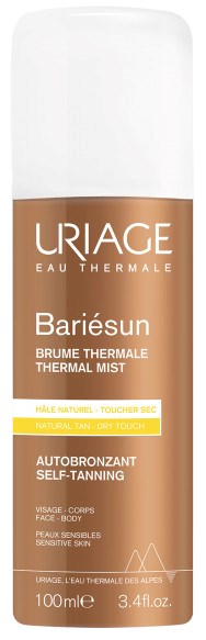 Spray autobronzant Bariesun Brume Thermale, 100 ml, Uriage