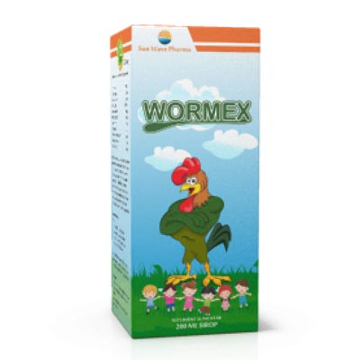 Wormex Sirop Sun Wave Pharma, 200 ml