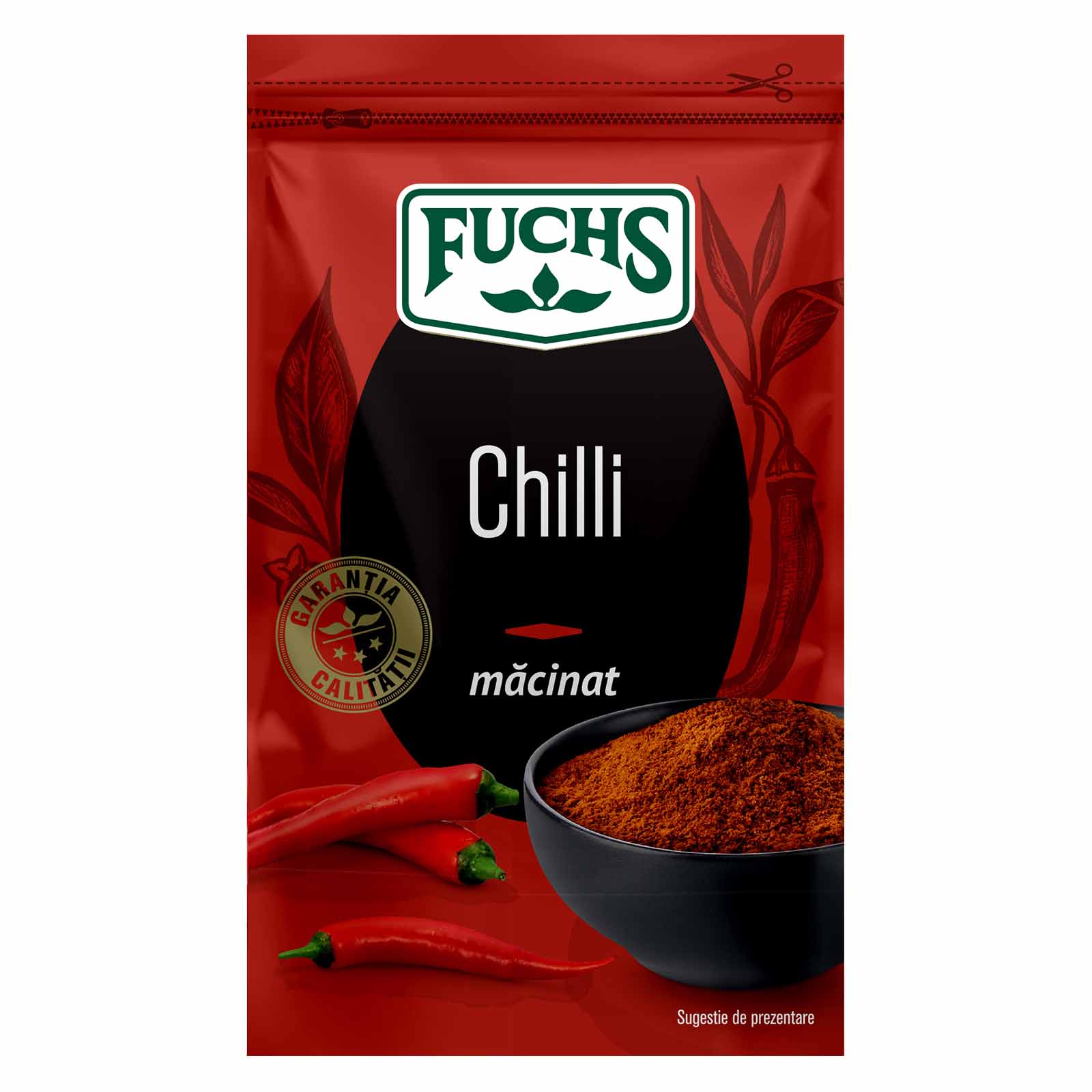 Chilli macinat, fuchs, 20g Fuchs