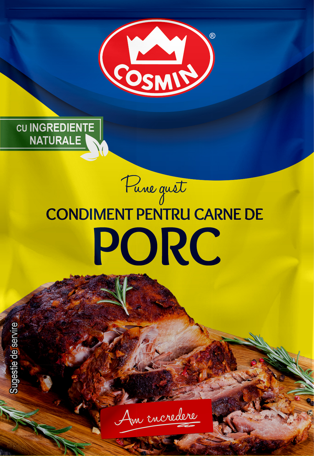 Condiment pentru carne de porc, cosmin, 20g Cosmin