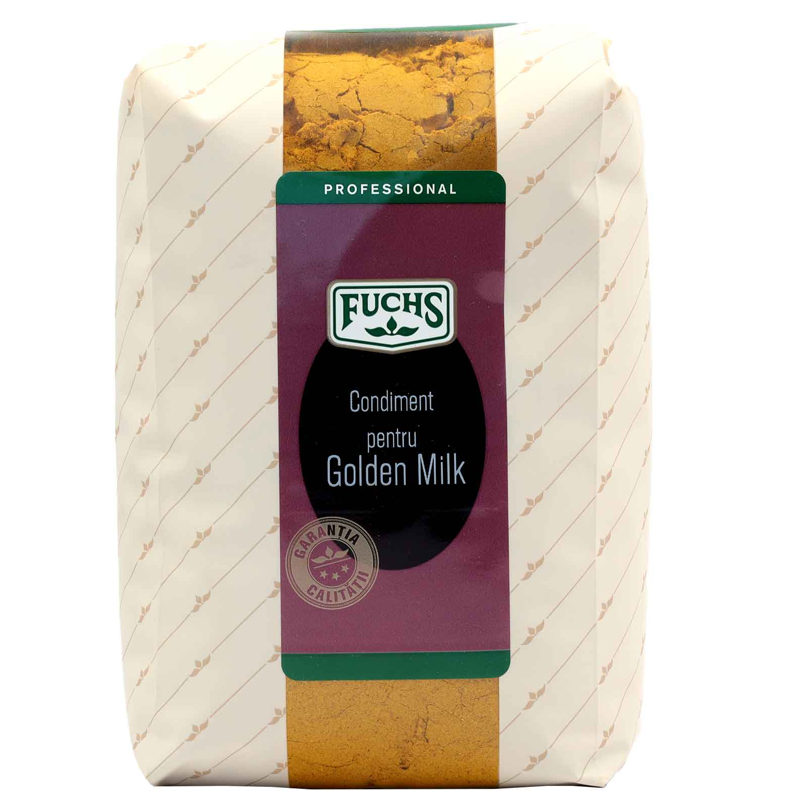 Condiment pentru golden milk, fuchs, punga, 1000 g Fuchs