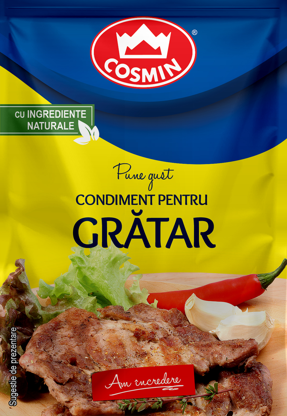 Condiment pentru gratar, cosmin, 20g Cosmin