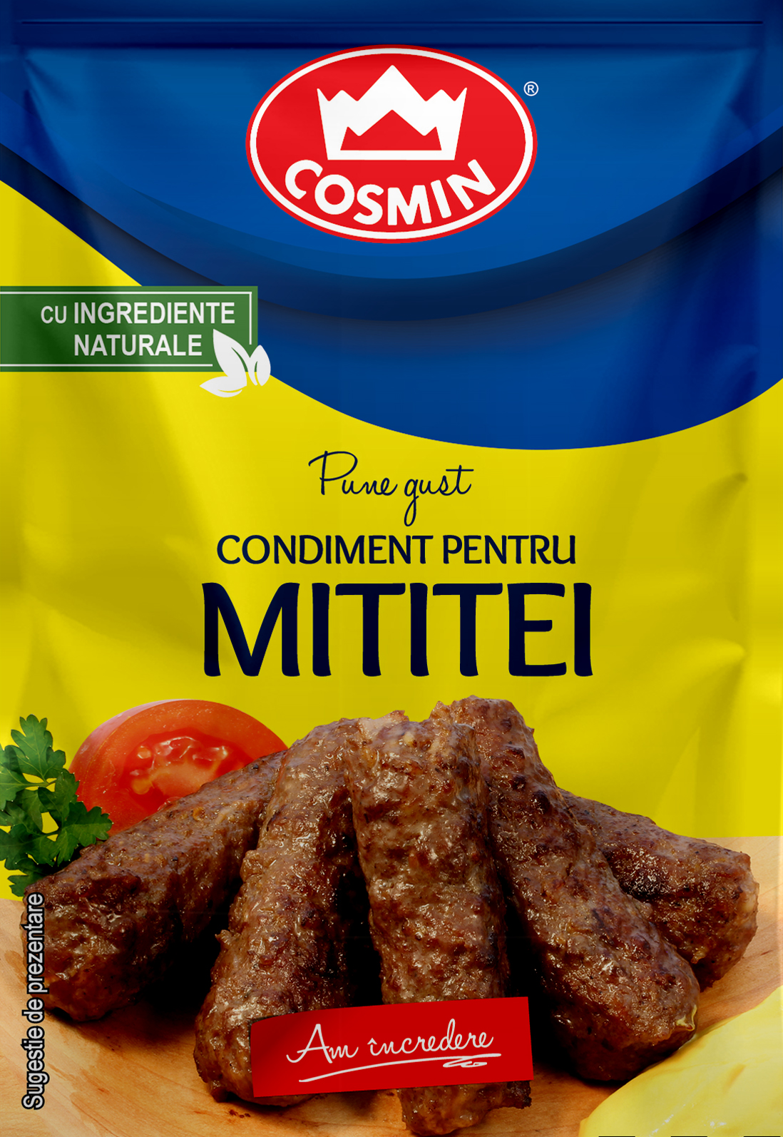 Condiment pentru mititei, cosmin, 20g Cosmin