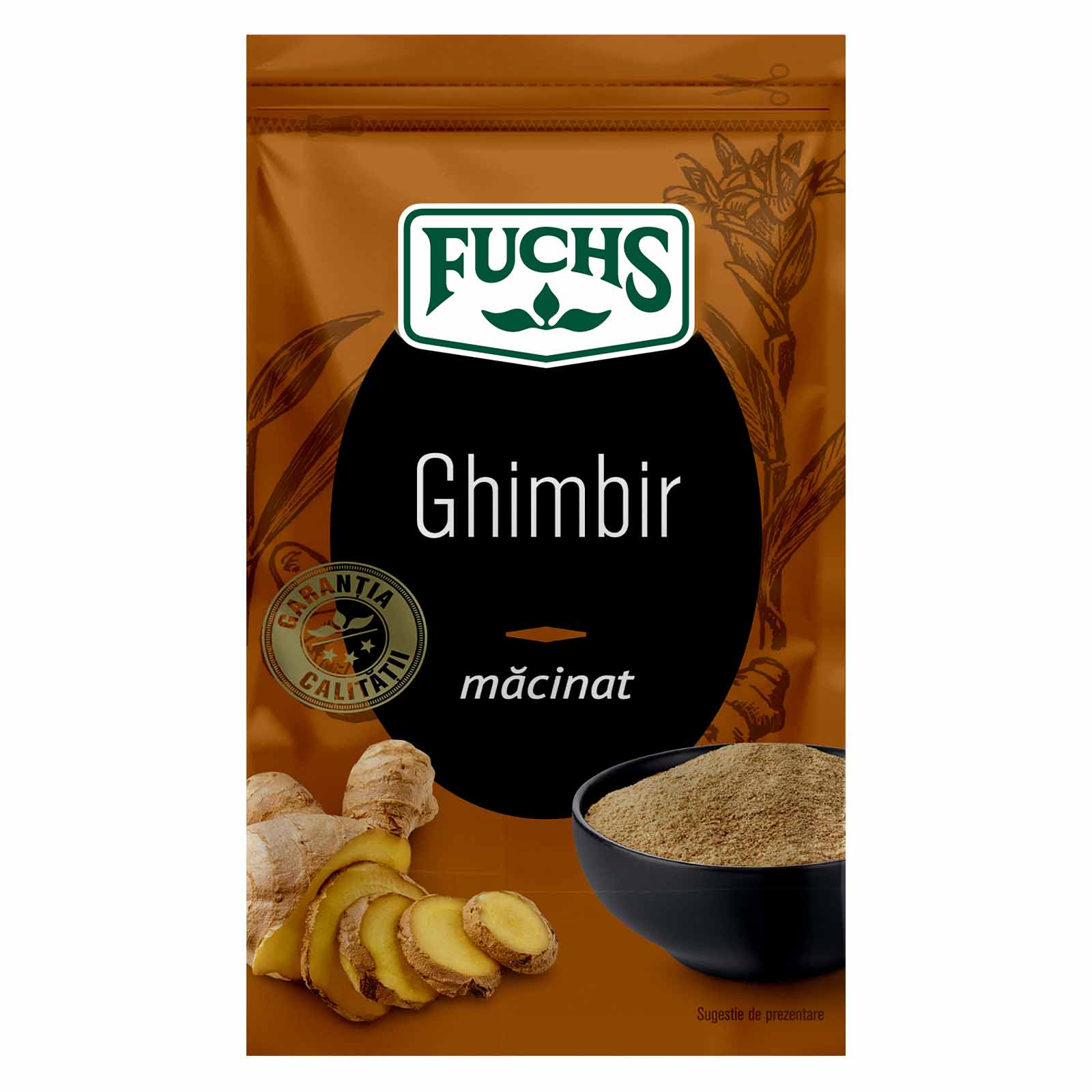 Ghimbir macinat, fuchs, 15g Fuchs