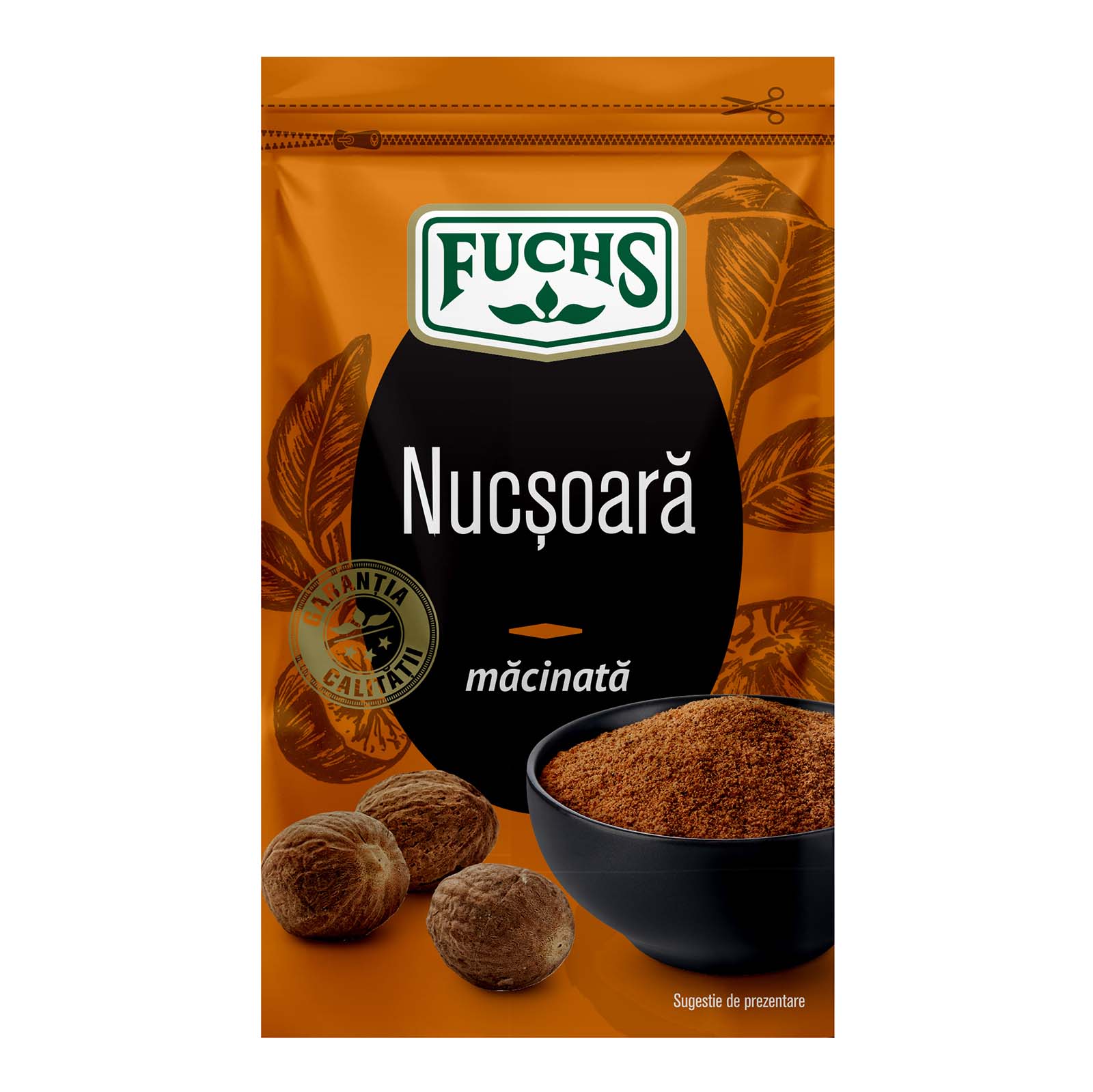 Nucsoara macinata, Fuchs, 10 g