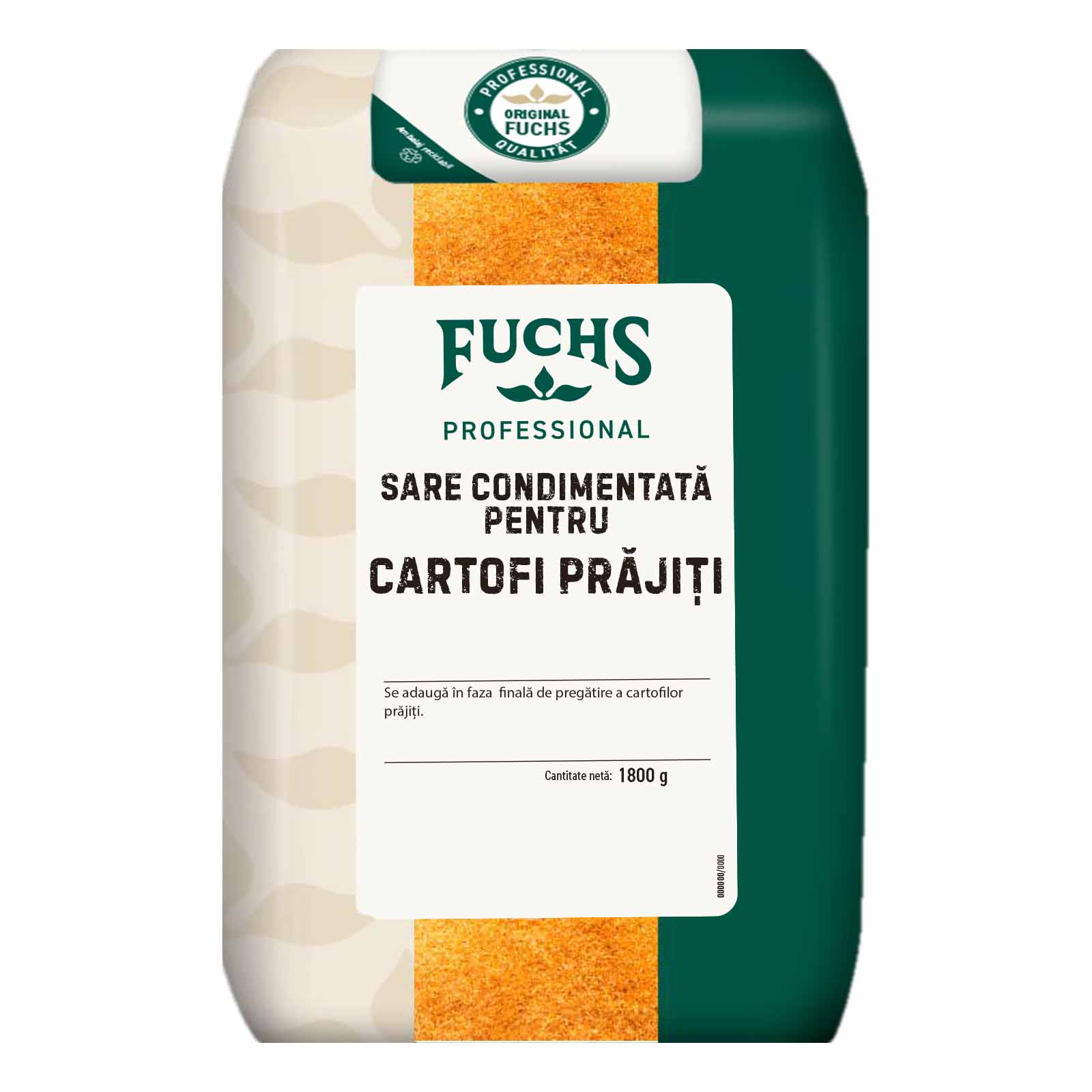 Sare condimentata pentru cartofi prajiti, fuchs, 1800g Fuchs
