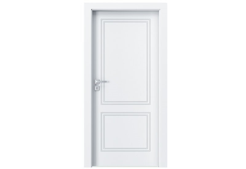 UȘI ÎN STOC - Foaie de ușă de interior vopsită (Vopsea Standard) Porta Vector V, Norma Ceha (H0 - 2020 mm) , raveli.ro