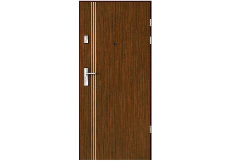 UȘI DE INTRARE ÎN APARTAMENT - Foaie de usa  de intrare în apartament Granit, cu aplicații model 3, raveli.ro